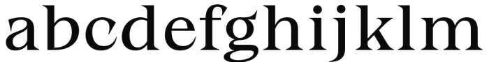 Grand Cru Regular S Font LOWERCASE