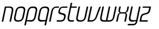 Gravel Medium Italic Font LOWERCASE