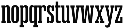 Gravtrac Compressed Sb Font LOWERCASE