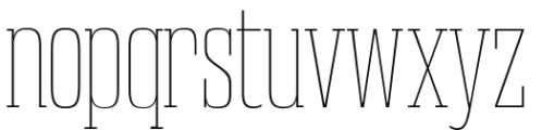 Gravtrac Compressed Ul Font LOWERCASE