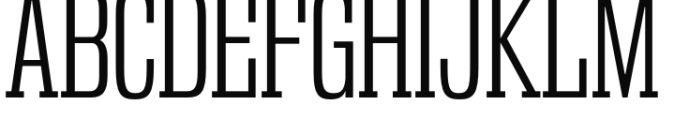 Gravtrac Condensed Lt Font UPPERCASE