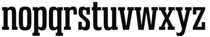 Gravtrac Condensed Sb Font LOWERCASE