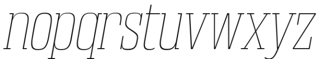 Gravtrac Condensed Ul It Font LOWERCASE