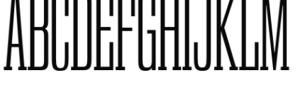 Gravtrac Crammed Lt Font UPPERCASE