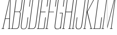 Gravtrac Crammed Ul It Font UPPERCASE