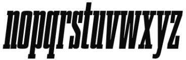 Gravtrac Crushed Hv It Font LOWERCASE