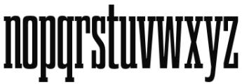 Gravtrac Crushed Sb Font LOWERCASE