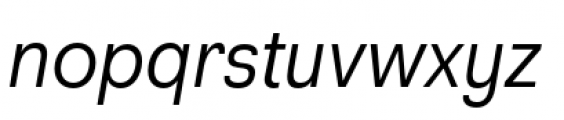 Grayfel Condensed Regular Italic Font LOWERCASE