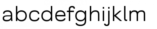 Grayfel Extended Regular Font LOWERCASE