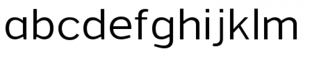 Grey Sans Regular Font LOWERCASE
