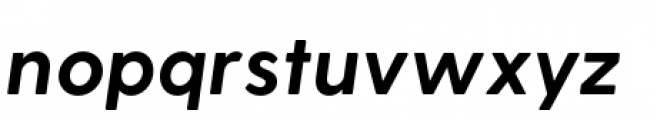 Greycliff Bold Oblique Font LOWERCASE