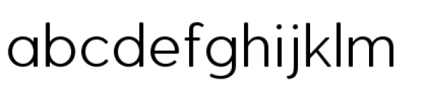 Greycliff Light Font LOWERCASE
