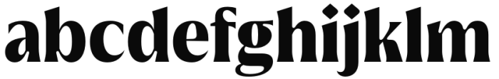 Griggs Flare - BlackSs01 Font LOWERCASE