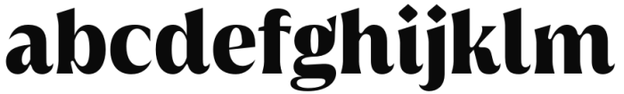 Griggs Flare - BlackSs02 Font LOWERCASE