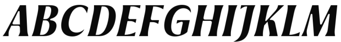 Griggs Flare - BoldSlnt Font UPPERCASE