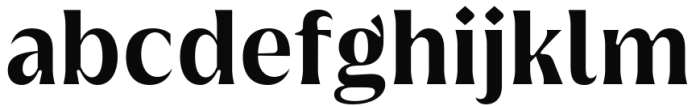 Griggs Flare - Bold Font LOWERCASE