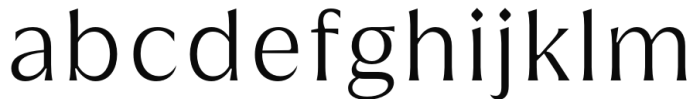 Griggs Flare - LightGrSs01 Font LOWERCASE