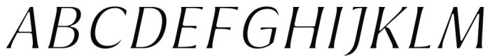 Griggs Flare - LightSlnt Font UPPERCASE