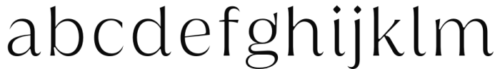 Griggs Flare - LightSs02 Font LOWERCASE