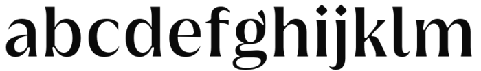 Griggs Flare - SemiBold Font LOWERCASE