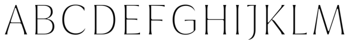 Griggs Flare - Thin Font UPPERCASE