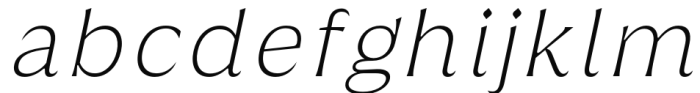 Griggs Flare - ThinGrSlnt Font LOWERCASE