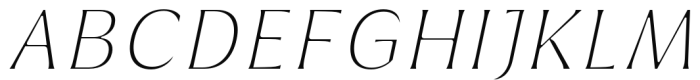 Griggs Flare - ThinSlnt Font UPPERCASE