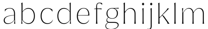 Griggs Flare - ThinSs01 Font LOWERCASE