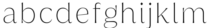 Griggs Flare - ThinSs02 Font LOWERCASE