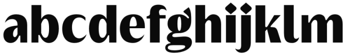 Griggs Sans - BlackGr Font LOWERCASE