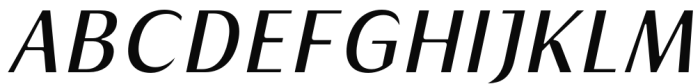 Griggs Sans - GrSlnt Font UPPERCASE