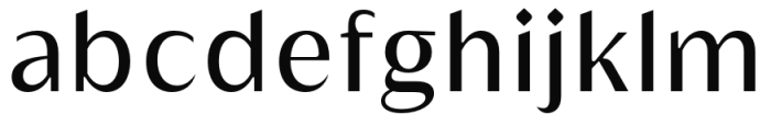 Griggs Sans - GrSs01 Font LOWERCASE