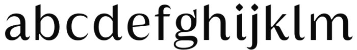 Griggs Sans - GrSs02 Font LOWERCASE