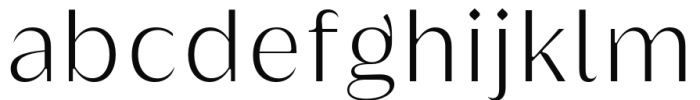 Griggs Sans - Light Font LOWERCASE