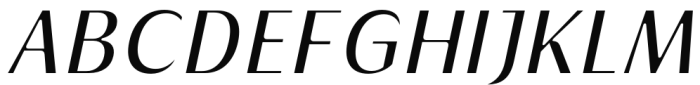 Griggs Sans - Slnt Font UPPERCASE