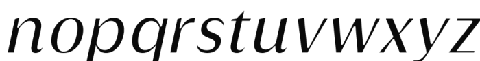 Griggs Sans - Slnt Font LOWERCASE