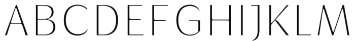 Griggs Sans - Thin Font UPPERCASE