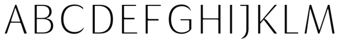 Griggs Sans - ThinGr Font UPPERCASE