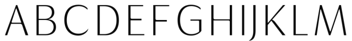 Griggs Sans - ThinGrSs01 Font UPPERCASE