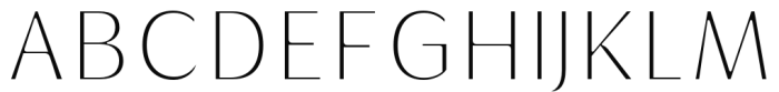 Griggs Sans - ThinSs01 Font UPPERCASE