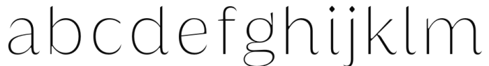 Griggs Sans - ThinSs02 Font LOWERCASE