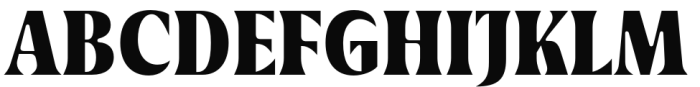 Griggs Serif - Black Font UPPERCASE