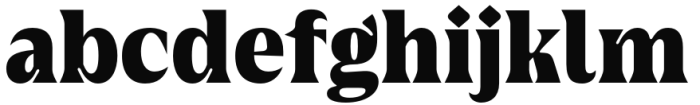 Griggs Serif - BlackGr Font LOWERCASE