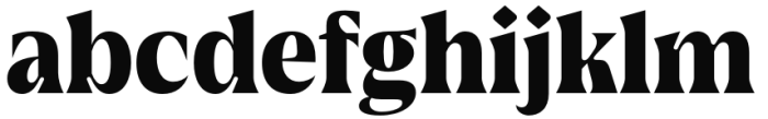 Griggs Serif - BlackSs01 Font LOWERCASE