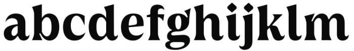 Griggs Serif - BoldGrSs02 Font LOWERCASE