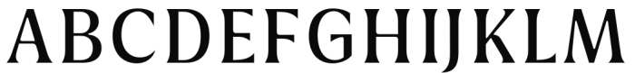 Griggs Serif - GrSs01 Font UPPERCASE