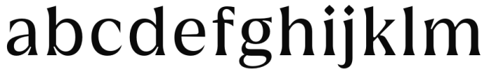 Griggs Serif - GrSs01 Font LOWERCASE