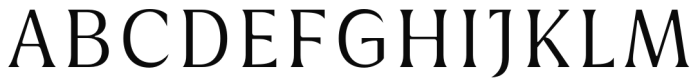 Griggs Serif - LightGr Font UPPERCASE