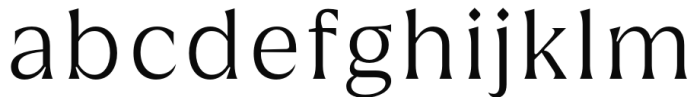 Griggs Serif - LightGrSs01 Font LOWERCASE