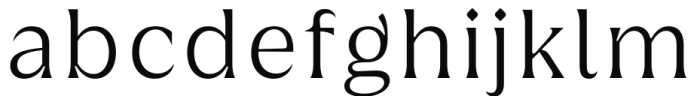 Griggs Serif - LightGr Font LOWERCASE